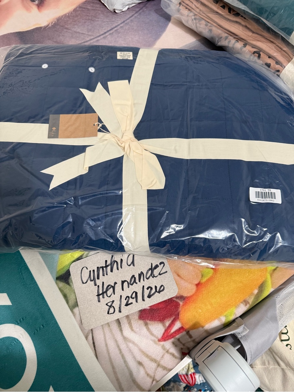Kyte Baby Navy Youth 2.5 tog blanket